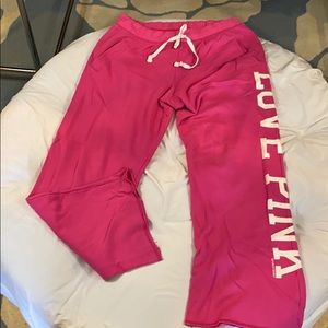 PINK boyfriend sweatpants